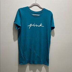 PINK Victoria's Secret Teal T-Shirt